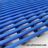 Buy cheap Open Grid PVC Safety Barefoot Comfort Mat Anti Slip Blue 120 CM from wholesalers