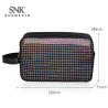 Buy cheap Travel Zipper Washing Mesh Polyester Cosmetic Bag from wholesalers