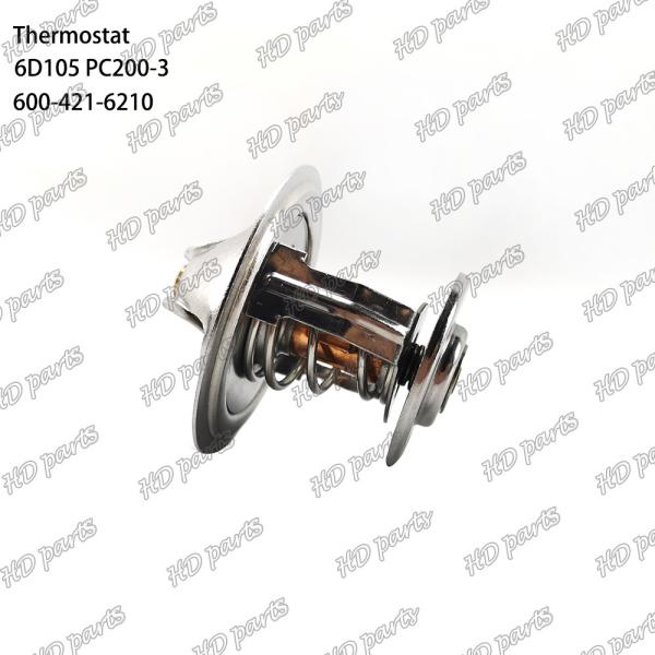Buy cheap Thermostat 6D105 76.5℃ PC200-3 600-421-6210 Engine Part from wholesalers