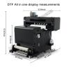Buy cheap 217 KG 2024 60cm Commercial Inkjet DTF Printer Printing Design Two i1600 Speedy Heads from wholesalers