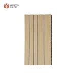 Eco-friendly and Stylish Grooved Acoustic Panel for Auditorium Church Theater