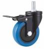 Buy cheap 04-Medium duty caster Blue PVC/PU screw stem caster from wholesalers