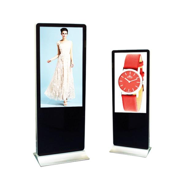65'' Interactive Touch Kiosk Floor Standing True 10 Point Touch Screen Android OS