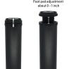 Buy cheap 220LBS Modern Metal Table Legs 28 Inch Adjustable Table Legs Set Of 4 from wholesalers
