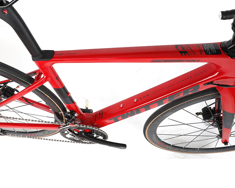 700C Roadbike Twitter Carbon Disc Brake SHIMANO 105 R7000 22 Speed