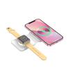 Buy cheap Night Light Style 2In1 Folding Wireless Travel Charger Fast Charging 15W from wholesalers