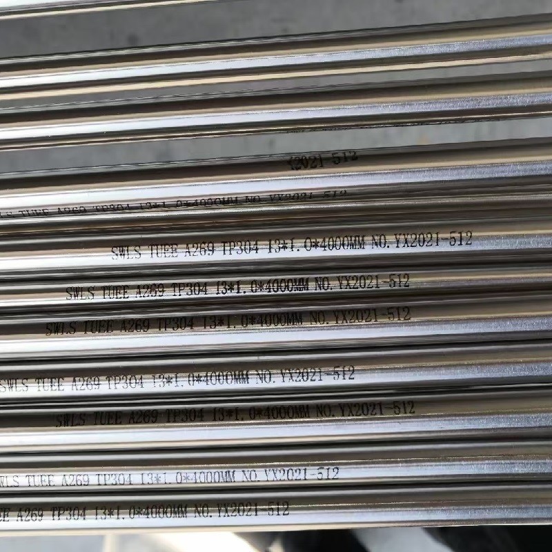 Precison Stainless Steel Pipe ASTM A269 SS Pipe Grade 304 316L 321 310S 317L 904L 254SMO