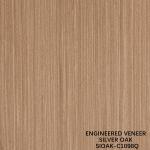 Buy cheap Engineered Wood Veneer Quarter Cut Of Silver Oak Sheet Thickness 0.4mm For For Cabinet Face from wholesalers
