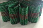 50mm Green Color Trampoline Webbing Strong Elastic Home Textile 50g/M