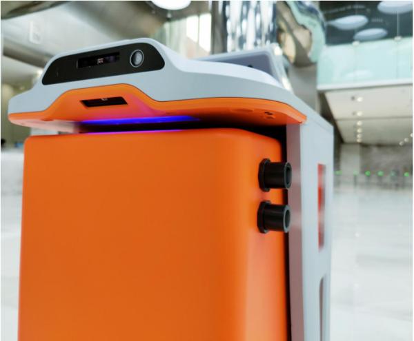 Buy cheap Autonomous Pesticide Spraying Robot Hotel Home Butler Robot Sterilization from wholesalers
