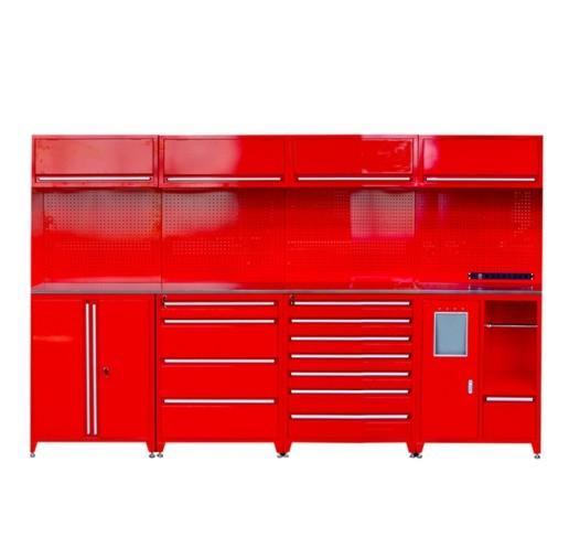 Buy cheap OEM ODM Acceptable Heavy Duty Steel Toolbox Rolling Tool Cabinet with Wheels Silver from wholesalers
