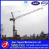 Buy cheap 50m boom length QTD125 Yuanxin luffing jib tower crane price from wholesalers
