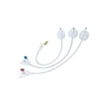 Medical Obstetric Table Latex Silicone Foley Balloon Catheter Two / Three Ways