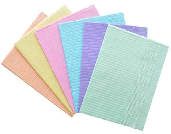 Buy cheap Anti Leakage PE Film Disposable Patient Dental Bib Waterproof from wholesalers