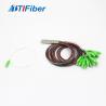 Buy cheap FTTX System Fiber Optic Splitter 1x16 With Pigtail Sc / Apc from wholesalers