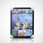 3D lenticular painting stock designs PET 40*30cm 5D 3D lenticular horse picture