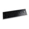 Buy cheap Black Industrial Keyboard With Optical Trackball In Full Travel Keys At IP65 Rating from wholesalers