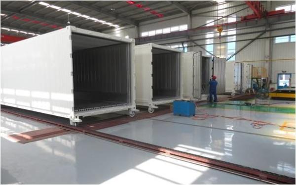 Buy cheap White Refrigerated Shipping Container Height 2896MM High Efficiency Durable from wholesalers