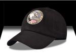 Grey Embroidered Low Profile Baseball Cap , Girls Flexfit Baseball Hats
