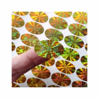 Anti Counterfeiting 2D Tamper Evident Security Labels , Tamper Proof Hologram Stickers