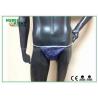 Buy cheap Breathable Disposable Pants / Polypropylene Male Underwear , Dark Blue / Black Color from wholesalers
