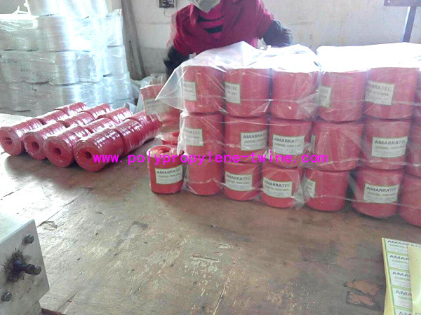 Agriculture PP Split Film Twine Fibrillated Polypropylene tying twines UV Baling twine Blue White Color