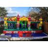 Buy cheap CE Outdoor Inflatable Bouncy Castle With Slide , Commercial Adult Bouncy Castle from wholesalers