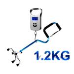 Aluminium Alloy Foldable Cane Stick Handle Bar Bend Four Legs Rehab Therapy