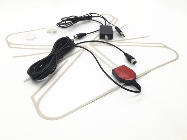 50 Miles Digital Indoor Tv Antenna With Amplifier Signal Booster Usb Power