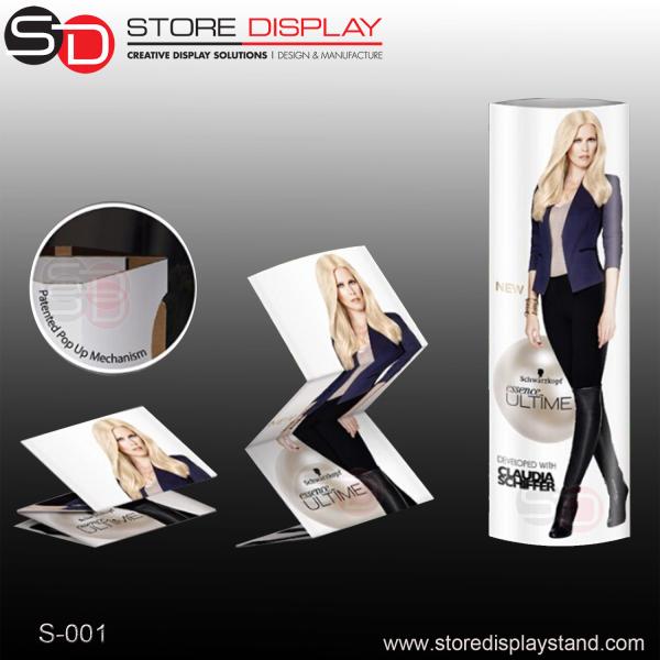 Buy cheap retail corrugated paper display standee in the supermarket from wholesalers