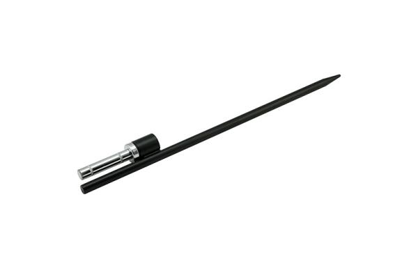 Buy cheap Black Powder Coated Outdoor Flag Pole Base , Promotional Metal Spike Base from wholesalers
