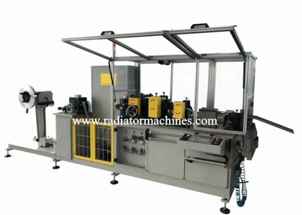 Quality Fully Automatic Aluminum Radiator Fin Machine 100 M/min 25mm Wide for sale