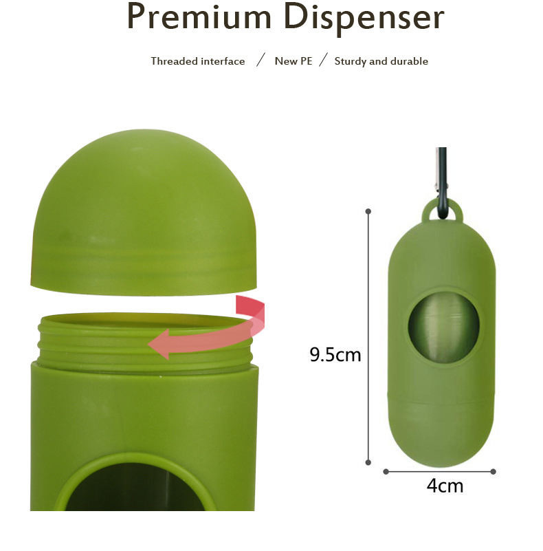 Biodegradable Pet Dog Poop Bag Environmental Protection Portable Outdoor Pet Cleaning Bag
