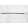 Buy cheap Sterling Silver 5x7mm Oval Amethyst Cubic Zircon Tennis Bracelet(B06PURPLE) from wholesalers