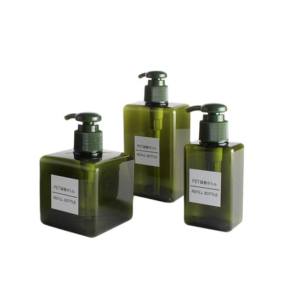 Buy cheap MULTI COLOR HOT STAMPING 250ML SHAMPOO LOTION PUMP BOTTLES from wholesalers