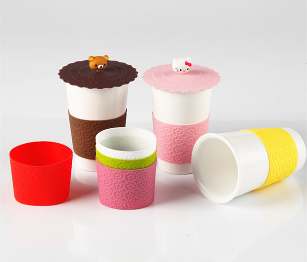 Anti Skid Housing Silicone Rubber Cup Cover Sleeve High Temperature Custom