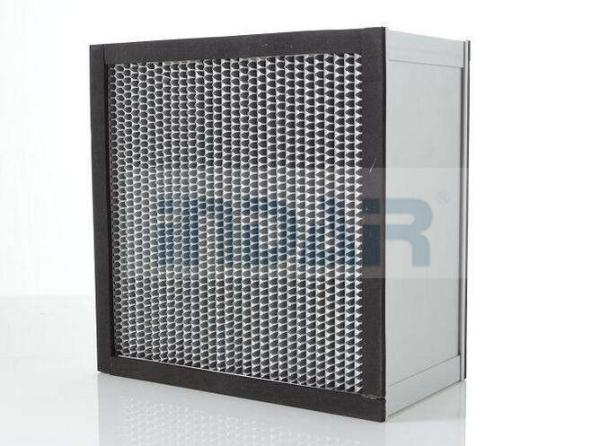 SUS304 Frame Clean Room HEPA Air Filter H13 With High Temperature Resistance