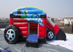 Kids PVC Tarpaulin Car Shape Inflatable Jumping Castle Car House
