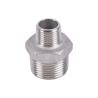Buy cheap Male Hexagonal Nipple Fitting Silver Sanitary Stainless Steel 201 304 316 Thread Pipe from wholesalers