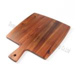 Knife-Friendly Acacia Wood Cutting Board with Handle , Natural Acacia Wood
