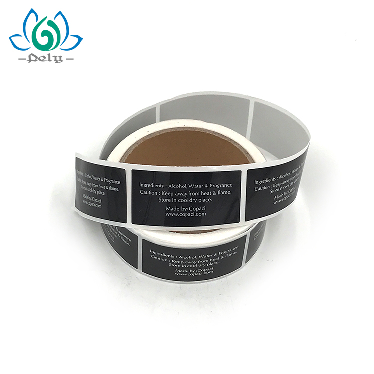 OEM CMY Printing Hot Stamping Foil Self Adhesive Sticker Paper