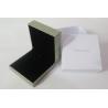 Buy cheap SGS Cardboard Jewelry Gift Boxes Packaging Samll Gold Printing 8X8X3cm from wholesalers