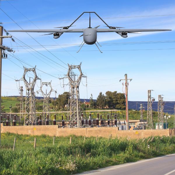 Buy cheap Customized Unmanned Aerial Industrial Inspection Drone UAV Police Surveillance With Infrared Laser Radar HXCG468 from wholesalers