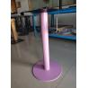 Buy cheap Colorful Stainless Steel Table Legs Round Base Commercial Furniture Gloden Color from wholesalers