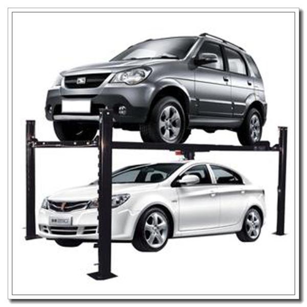 Buy cheap 3700kgs hydraulic four post car parking lift for home garage from wholesalers