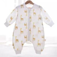 Buy cheap 100 Pure Cotton Muslin Sleeping Bag Easy Wearing For Toddlers Safer Sleep product