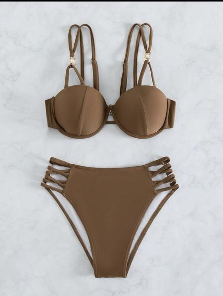 Green L Size Swimming Suits Bikini For A Swimming Experience Sexy Bathing Suits