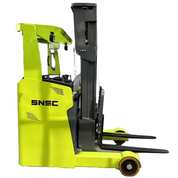 Electric Reach Forklift Truck with Lithium Battery CE Approved 1.2ton 2ton 2