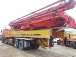 Diesel Zoomlion Second Hand Concrete Pump 47 Meters Horizontal Used Boom Pumps