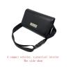 Buy cheap Black Pic Show PU Leather Waist Belt Bag 15*12*3cm from wholesalers